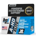 BPI Sports A-HD Elite – Poderoso impulsionador de testosterona masculina para resistência, força, apoio sexual – Suporta músculo, Libido & Metabolismo – Suplemento de testosterona natural – 30 Servings – 500mg