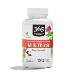 365 por Mercado de Alimentos Inteiros, Cardo de Leite, 120 Contagem