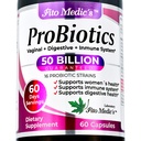 FITO MEDIC'S Lab - Probióticos para Mulheres - 50 bilhões de UFC de- probióticos- 60 dias Serve s -probióticos para Saúde Digestiva- 16 - probiótico - Mistura. Promove o equilíbrio digestivo.