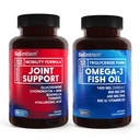BioEmblem Omega-3 óleo de peixe 2000mg e apoio conjunto