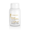 Cápsulas Complexos de Biogena Vitamina B com todas as 8 b-Vitaminas B1, B2, B6, B12, folato, niacina, biotina e ácido pantotênico para apoiar o sistema nervoso e psicológico** - Neuro B-Formula Ouro Activo