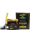 Puro Himalayan Shilajit Resin – Ouro grau 800mg + 85 Minerais Trace & 75% Ácido Fulvico Suporta energia, resistência e saúde imunitária