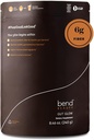 Bend Beauty Gut Glow □ Suplemento diário de fibras prebióticas em pó w/Tremella Mushroom Exract □ Saúde Digestiva Gut 6g de fibras solúveis por serviço