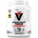 Pó de carboidrato de Vitargo, 2X mais rápido de absorção, 4,4 LB Plain, Pré, Intra & Post, Pó de carboidrato complexo livre de açúcar para recuperação, resistência e ganho muscular, Made in USA