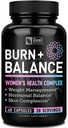 Zeal Naturals Peso Perda Suporte para Mulheres + Equilíbrio Diário Vitaminas (Iron, Vitamina D, Setria®, Folato) Pílulas Premium Diet Support para Mulheres + Multivitamina e Hormônio Suporte