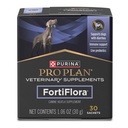 Purina Pro Plano Suplementos Veterinários FortiFlora Dog Probiótico Suplemento, Suplemento Nutricional Canino - 30 ct. Box