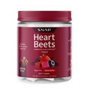 Supplements Snap Beets coração beterraba orgânica raiz mastigação macia, Suplemento de suporte cardiovascular para homens e mulheres, CoQ10 & espinafre vermelho, Saúde do coração e suporte de circulação, Açúcar livre, Berry misto, 60 mastigações