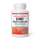 Factores Naturais Bioactive Quercetin EMIQ - Suplemento de suporte de imunidade com vitamina C - Quercetina para Saúde Respiratória & Cardíaca Superior - 60 Cápsulas Vegetarianas (60 Servões)