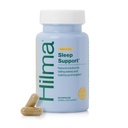 Hilma Sleep Aid Formulado com Magnésio & L-Theanina, Aids naturais do sono para adultos para ajudá-lo a cair adormecido e ficar dormindo Melatonina-livre, Non-Drowsy Fórmula do próximo dia, 50 Cápsulas Vegan