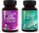 BioEmblem Vitamina D3 K2 USDA Organic Liver Cleanse