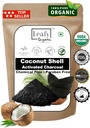 Pó de carvão ativado de coco - 1 lb / 16 Oz - Dentes brancos, Rejuvenesce pele e cabelo, Suporta melhor digestão
