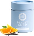 Shore Magic Beauty Sleep com Colágeno Marinho Premium – Peptídeos Hidrolisados Tipo I-IV com Magnésio e L-Teanina, Promove Relaxamento e repouso sono, Orange-Vanilla Flavor, Sem Açúcar,Melatonina-livre