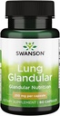 Swanson Raw Lung Glandular 250 Milligrams 60 Cápsulas