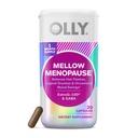 OLLY Mellow menopausause Supplements for Women, Supplys Hot Flashes, Vaginal Dryness & Occasional Mood Swings,* Estro-G100®, GABA, Vegan Cápsulas, 1 mês de fornecimento - 30 contagem