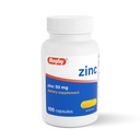 Rugby Zinc 50mg - Suplemento dietético diário sem glúten para suporte imunológico, 100 contagem
