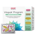 GNC Mulheres Menopausa Suporte Programa Vitapak, Nutrição Completa 4 Produtos em 1, Hot Flash Support, Equilíbrio Hormonal, Black Cohosh, Óleo de Primrose da noite, 30 pacotes diários