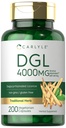 Carlyle DGL Cápsulas de Alcaçuz Deglicyrrhizinado (Custo de 200)