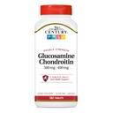 Century Glucosamine Chondroitin 500/400mg - Comprimidos de dupla resistência, 180 Contagem