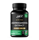 Cápsulas orgânicas de Ashwagandha 2000 MG Extrato de pó raiz com pimenta preta e limão Balm 2 Mês de Abastecimento - Maneira natural de aliviar o estresse
