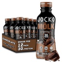 Jocko Mölk 30g Feed Protein Shakes – Não Adicionado Açúcar Proteína Bebidas KETO amigável - Pronto para beber 12 FL Oz (Pacote de 12) Chocolate