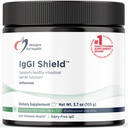Designs para saúde IgGI Shield Powder - Dairy-Free Immunoglobulina IgG Supplement, SBI com N-Acetil-Glucosamina - Suporta Função de Barreira Intestinal Saudável (3,7 onças / 30 Servões)