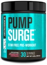 Bombas de fábrica Jacked Cirurgião Cafeína Free Pré-treino para homens e mulheres - Nootropic Booster & Stim Free Pré-treino - Bombas intensas, foco melhorado - 30 Servings, Strawberry Limonada