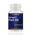 Omega-3 óleo de peixe 1000mg, saúde do coração, 120 softgels