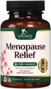 Suplementos de Menopausa para Mulheres - Relief de Menopausa Suporte Probióticos com Preto Cohosh, Suplementos de Suporte Natural para Flashes Quentes Leves e suores noturnos e PH Suplemento de apoio ao equilíbrio - 60 Cápsulas