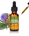 Herb Pharm certificado Alcachofra Orgânica Extrato Líquido para Suporte Cardiovascular e Circulatório - 1 Onça
