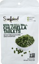 Alimentos para o sol Superalimentos Comprimidos de chlorela - Clorophyll, Suplemento de chlorela, Pílulas de clorophyll, Quebradas cápsulas de algas de parede celular, Não OGM, Vegan - 2 oz Bag