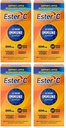Ester-C 500 mg comprimidos de vitamina C 24 horas para suporte imunológico, Suplemento de vitamina C, 90 contagem (Pacote de 4)