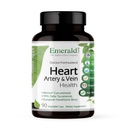 Coração de Emerald Labs, Artery & Vein Health - Apoio à saúde do coração com Hawthorn Berry, Meriva Turmeric, Vitamina K2 como Vital Delta MK-7 & More - Sem glúten - 90 Cápsulas Vegetais (fornecimento de 30 dias)