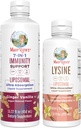 MaryRuth Organics Lysine Liposomal (Snickerdoodle) & Imunidade (Ginger Vanilla)