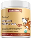 Cogumelo de cauda de peru orgânico para cães – poderoso rabo de peru para cães Cogumelo em pó para imunidade, respiração, digestão e saúde celular – com Beta Glucans & Polissacarídeos - 2.12 oz