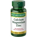 Tampas de cálcio da recompensa natural Magnésio e zinco, Imune & Saúde Óssea, Suplemento diário, 1000mg Cálcio, 400mg Magnésio, 600 UI Vitamina D, Glúten Livre, 100 Caplets