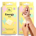 A marca Patch remendos de energia Suporta energia com cafeína e B5 e B3 Toda a planta de remendo de bem-estar natural baseada e crueldade livre de remendos de água que duram todo o dia