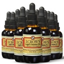Solução de Iodo de J.CROW® Lugol 2% 2 onças (12 garrafas) – Iodo Premium & Iodeto de Potássio Líquido, Glúten &, Extrato de Brino Natural Sem Álcool, Sem Expiração