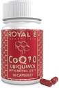 Ultra-Premium Co-Enzima Q10 com Geléia Real, Ubiquinol CoQ10 Cápsulas para Saúde do Coração e Defesa Imune, Suplemento All-Natural CoQ10 Made by Bees, 3.000 mg, 30 Cápsulas Veggie