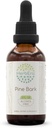 HerbEra Pine Bark B60 Extrato de ervas sem álcool Tintura, gotas de líquido concentradas Natural Pine Bark (Proanthocianidin) Secado Bark 2 fl oz