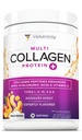 Multi colagénio Peptídeos Pó para Mulheres - Pó de colagénio aromatizado hidrolisado para Mulheres com Tipos I II III V & X Vitamina C & Ácido Hialurónico para Pele e unhas do cabelo (Mango de pêssego) - 30 Servings