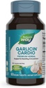 Nature’s Way Alho Cardio Premium Herbal Healthy Circulation Support * 350 mg por serviço 90 comprimidos