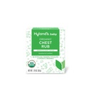 Hyland's Baby Organic Chest Rub, Soothe e Comfort, com lavanda orgânica, hortelã e óleo de camomila, seguro e gentil, dermatologista testado, 1.76 Oz, Infantil