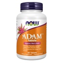Now Foods Supplements, ADAMTM Multivitamin masculino com serra Palmetto, Licopeno, Ácido Alfa Lipóico e CoQ10, além de Resveratrol Natural e Extrato de Sementes de Uva, 60 comprimidos