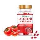 Cápsulas de Licopeno - 500mg /100 Softgels Extrato de tomate natural Suplemento de Fórmula Complexo Orgânico - Sem Glúten, Não-GMO (1 embalagem)
