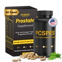 Prostate Health Supplements for Men - Lower PSA Levels Naturalmente com serra Palmetto & 7 Puro Herbs - Suplementos de controle de bexiga e reduzir a micção noturna 60 Contagem
