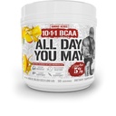 5% Nutrition Rich Piana AllDayYouMay BCAA Powder □ Premium Intra & Post Workout Amino Acids, Hydration, Endurance, Muscle Recovery, Joint & Fígado Support