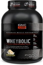 GNC AMP Wheybolic clinicamente comprovada proteína em pó, 40g Whey Protein, BCAA, Leucina, aumenta a força muscular, Muscle Building, 3rd Party Tested, Gluten Free, Banana Milkshake, 25 Servings