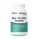 Fairhaven Saúde Myo-Inositol e D-Chiro Inositol Suplemento para as mulheres (Razão 40:1) Fêmea Fertilidade Suplemento para Mulheres e Hormônio Balance* Vegan (Razão 40:1)
