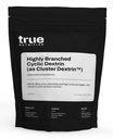 True Nutrition - Altamente ramificado dextrina cíclica - Pó carboidratado para energia intra-trabalho Mantido, Melhorado pós-trabalho recuperação muscular - Vegan e não-GMO - Sem sabor 2lb.