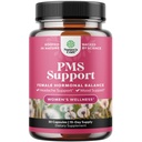 Suplemento de apoio PMS para mulheres – Equilíbrio Hormônio para Mulheres & Facilidade Menstrual com DIM, Chasteberry, Black Cohosh & Ashwagandha - para Cães Período Fácil, Loteamento de Menopausa, Mood Swing – 30 Ct